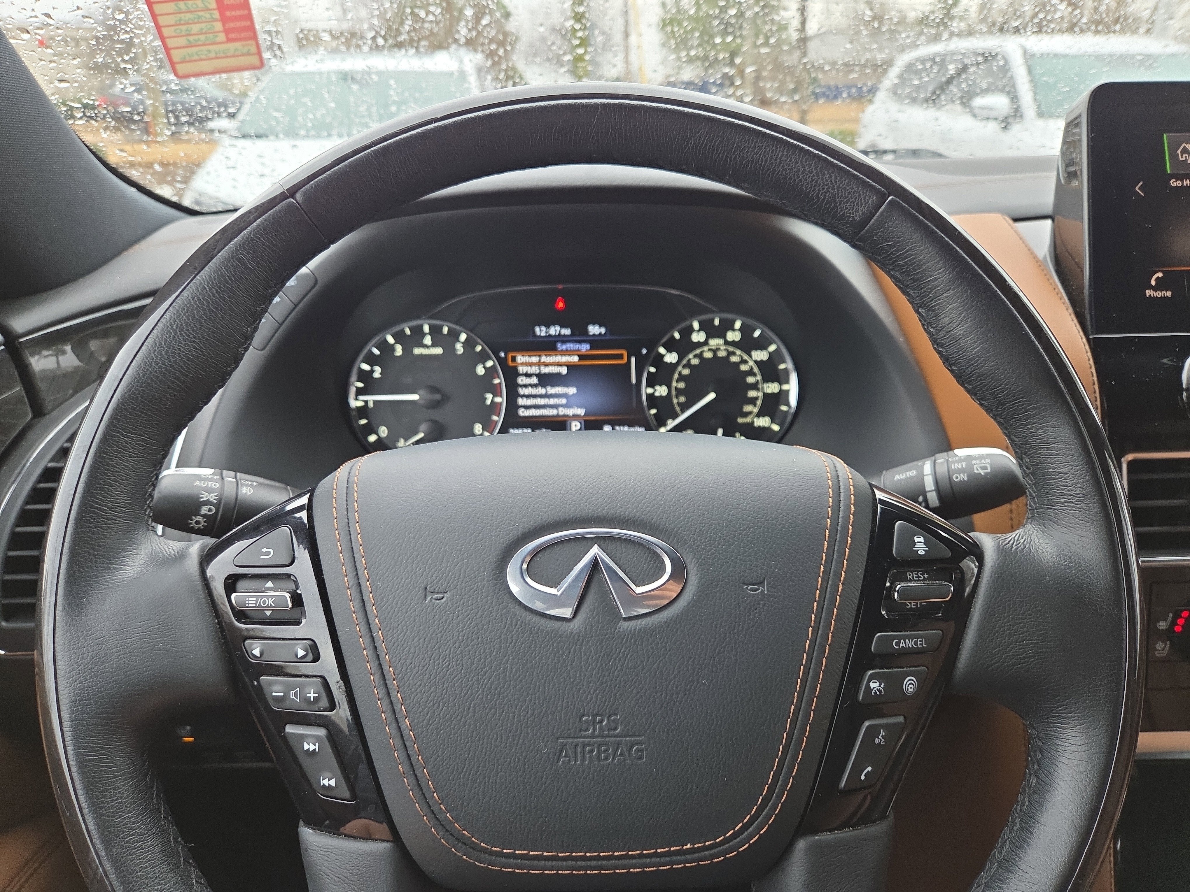 2022 INFINITI QX80 SENSORY