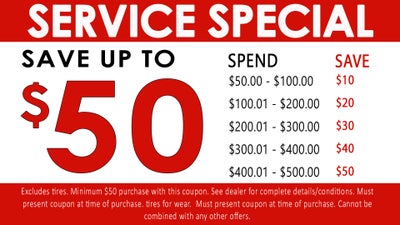 Save up to $50!